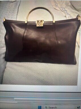 Kieselstein-Cord Handbag w/ Shoulder Strap